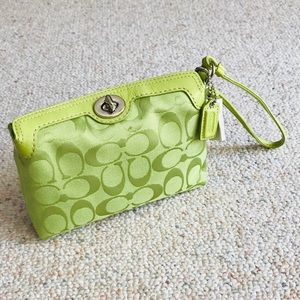 SOLD! Coach Wristlet - Genuine